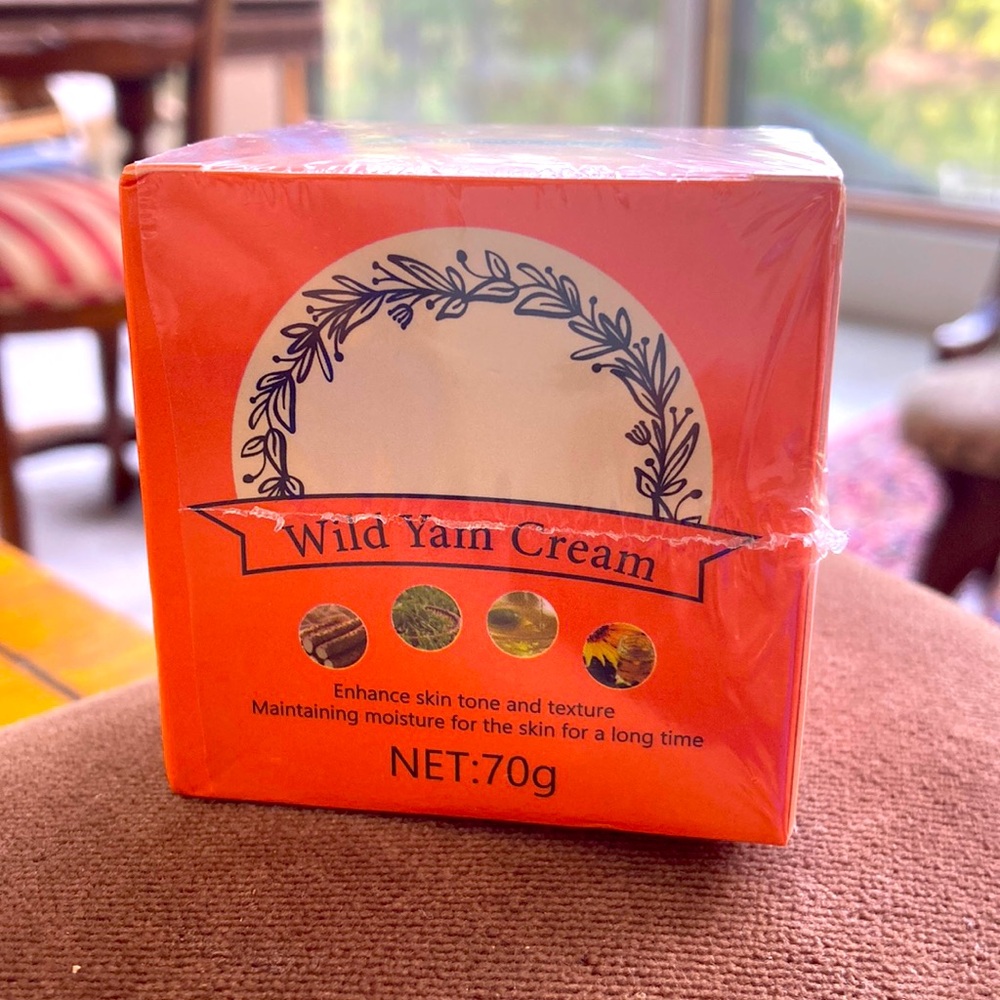 NWT wild yam cream. 70g. Enhance skin tone and texture maintaining moisture.